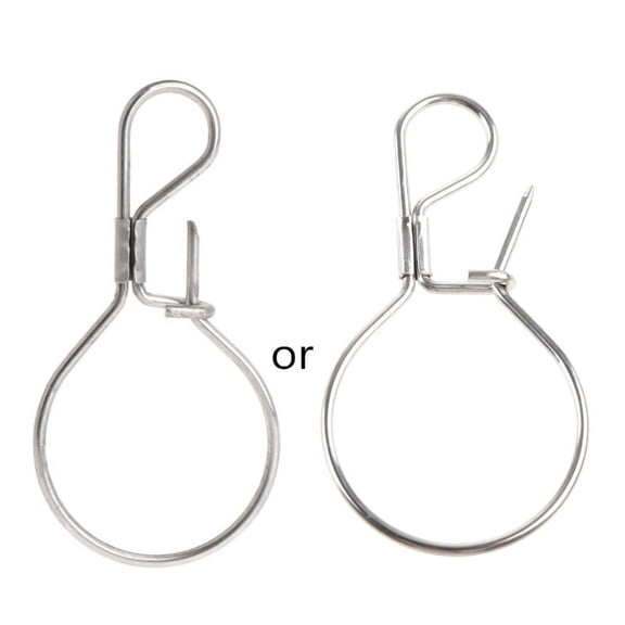 ZPAQI 1Pc Fishing Lock Snap Freshwater Saltwater Fishing Stringer Clip Live Fish Lock