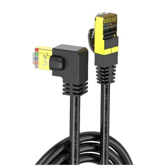 ZPAQI 1m-5m Cat8 Ethernet Cable Fast Speed 10Gbps Flat Networking Patching Cord RJ45