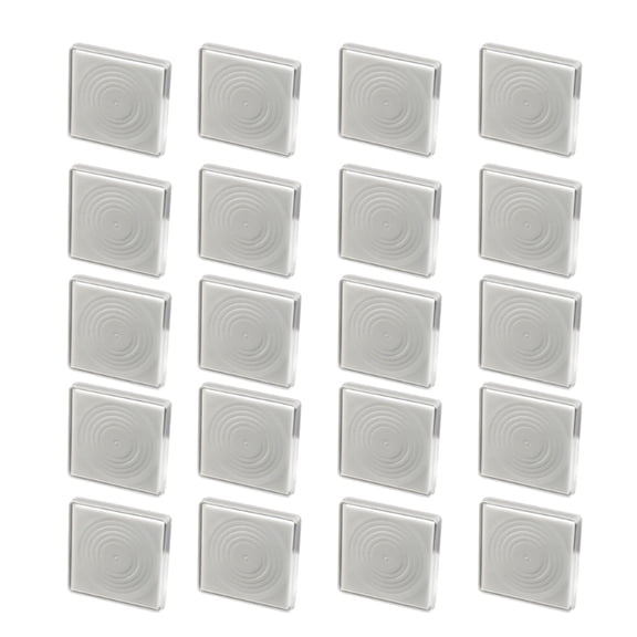 ZPAQI 20Pcs Convenient Coin Organizer with Adjustable Gaskets Medals Container Boxes