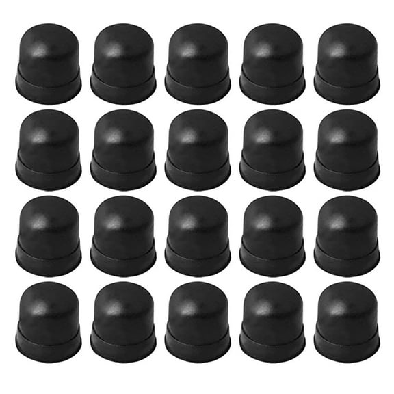 ZPAQI 20Pcs Trombone Slide Silicone End Tip Replacement Brass Instrument Part
