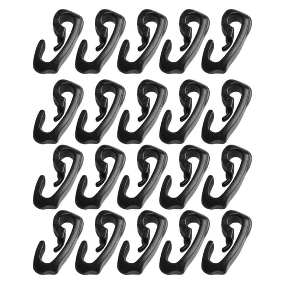 ZPAQI 20pcs Clamp Tarp Clips Awning Clamp Trap Clips Tent Hanger Camping Clamp Hooks