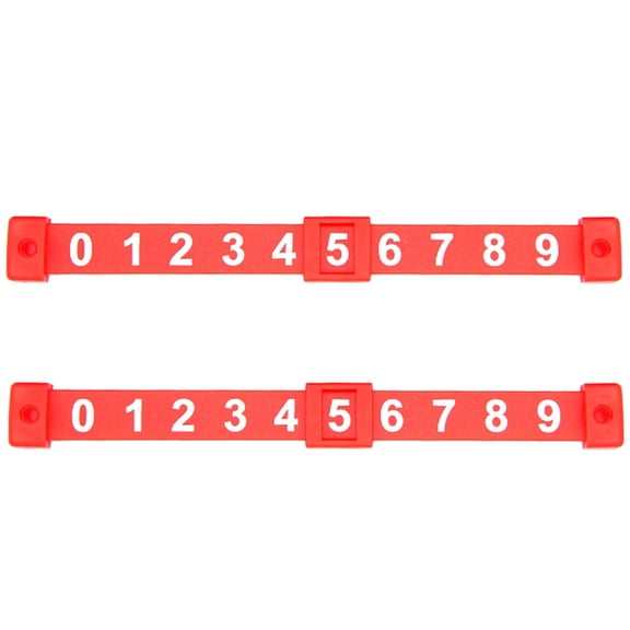 ZPAQI 2Pcs Table Game Score Goal Counter Table Football Counter Billiard Score Board