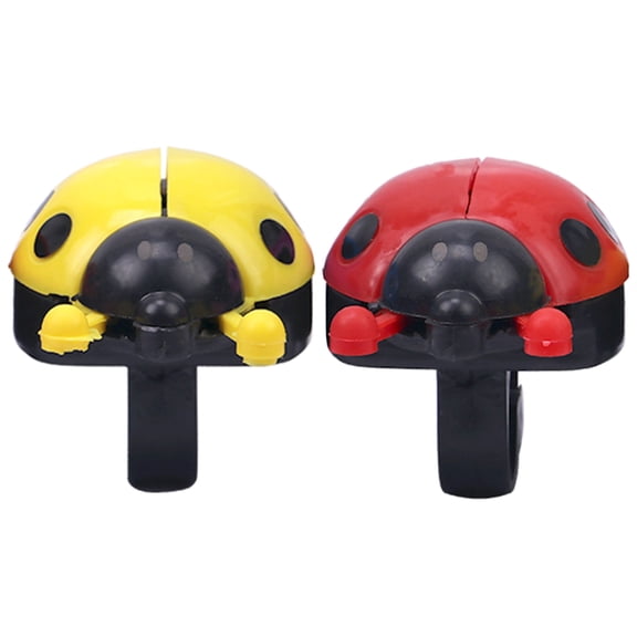 ZPAQI 2pcs Bug Shaped Bike Rings Bells Children Bicycles Bells Cycling Ringing Horn