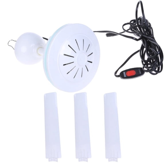 ZPAQI 35Inches Mini Ceiling Fan Travel Tent Fan 12V 20W Quiet Operation 5.5x2.1mm