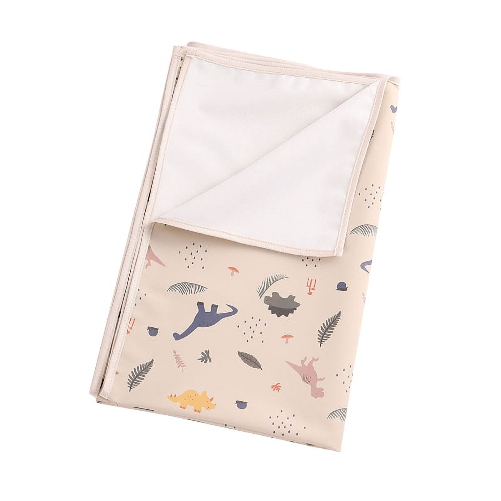 ZPAQI 35x50cm Portable Baby Changing Pad Waterproof Reusable Diaper Pad Cover Changing Mat Crib Mattress Sheet Infants Floor Play Cushion Mat for Infants Boys Girls Unisex Walmart