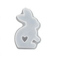 thumbnail image 1 of ZPAQI 3D Heart Rabbit Silicone Mold DIY Animal Aromatherapy Candle Gypsum Soap Molds For Valentine's Day Gift, 1 of 18