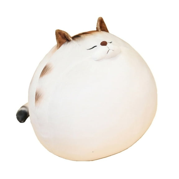ZPAQI 3D Lovely Cat Back Shadow Toy Sofa Cushion Pillow Huggable Soft Plushie Toy