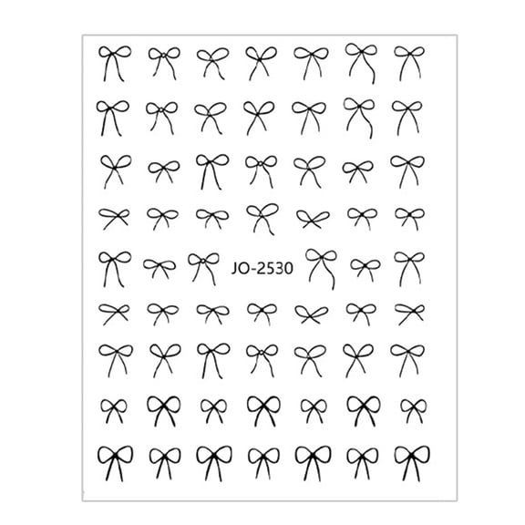 ZPAQI 3D Nail Decals Self-Adhesive Nail Stickers Decals for Diy Nail Art Decorations