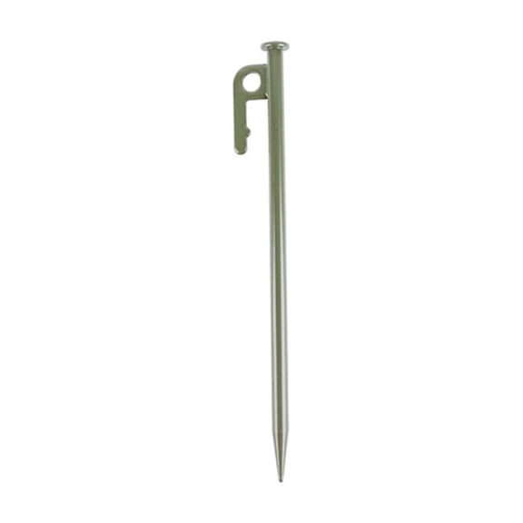 ZPAQI 4 Pcs Lengthen Steel Tent Stakes Heavy Duty Beach Tent Peg Canopies Stakes