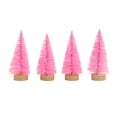 thumbnail image 1 of ZPAQI 4 Pcs Mini Christmas Tree Desktop Decoration Holiday Sign Stylish Tree, 1 of 20