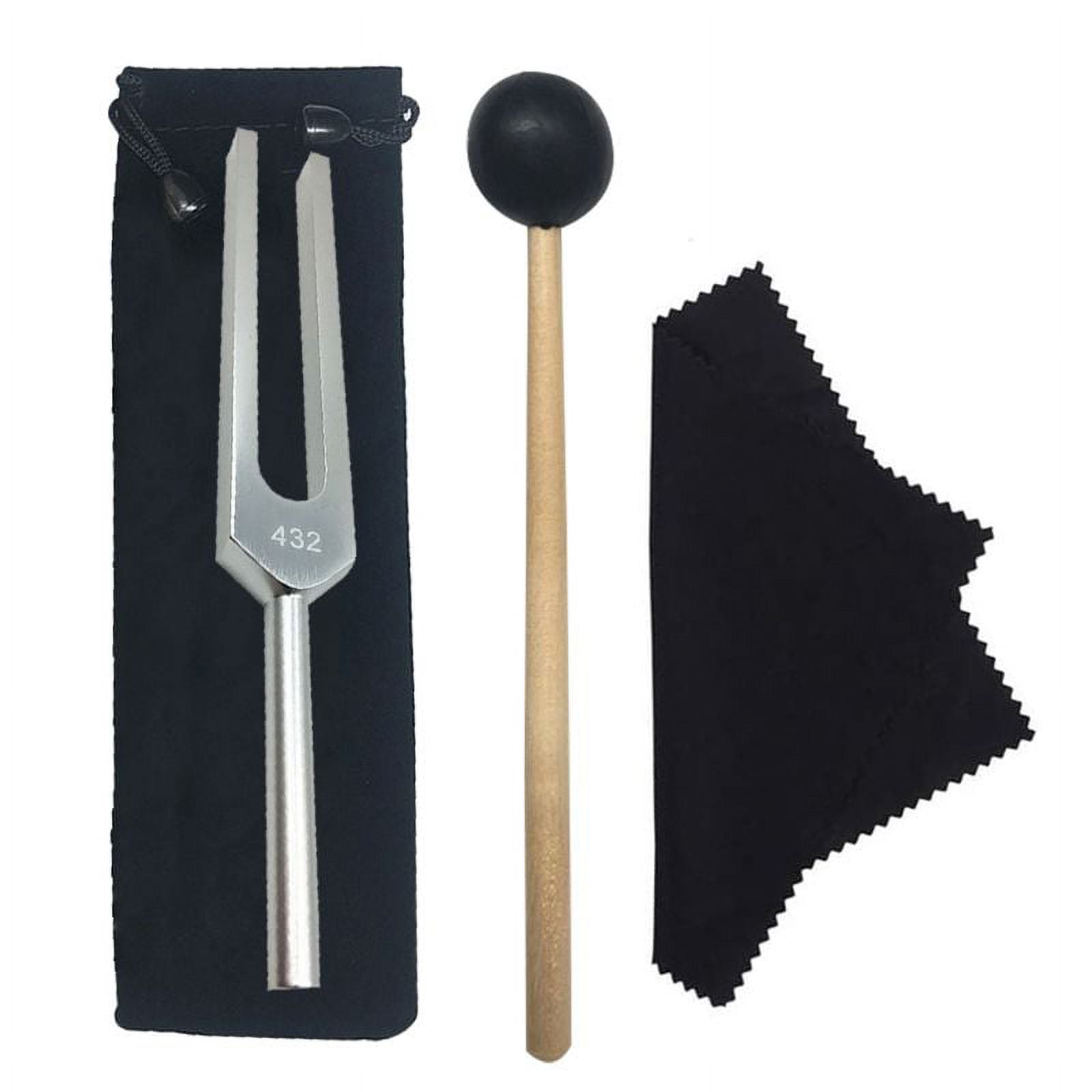 ZPAQI 432 Hz Aluminum Alloy Tuning Fork,with Hammer for Perfect Healing