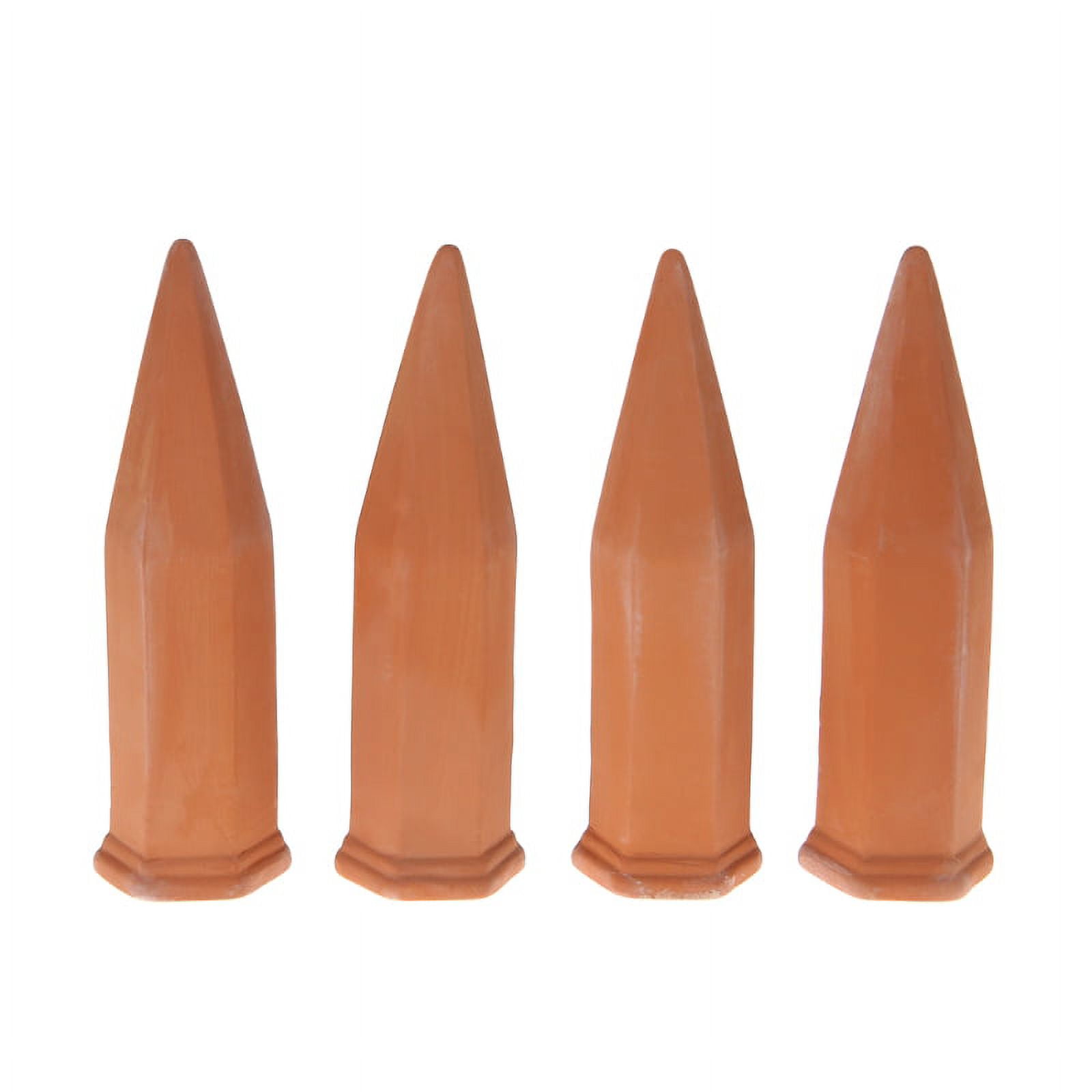 ZPAQI 4Pcs Plant Waterer Ceramic Self Watering Spikes Automatic Flower