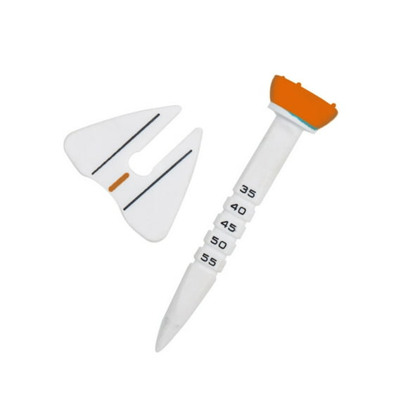 ZPAQI 4pcs Plastic Golf Tees Height Adjustable Ball Tees Golf Training Ball Tees