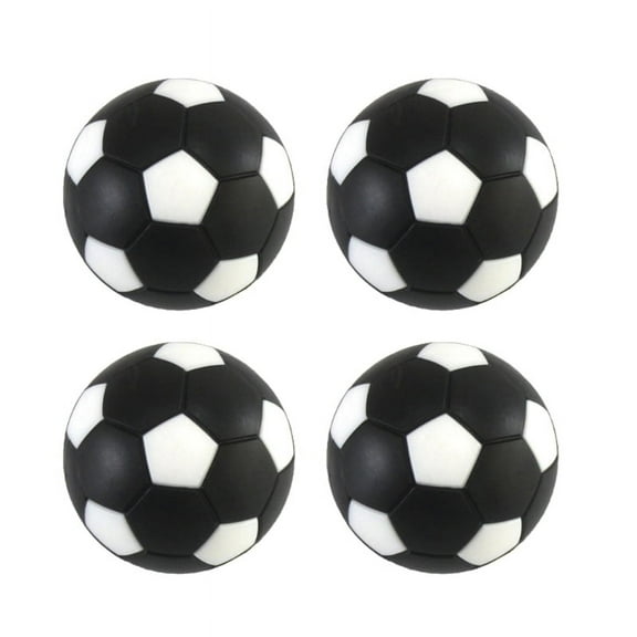 ZPAQI 4x Mini Foot Ball Tabletop Table Game Set Football Foosball Table Family Use