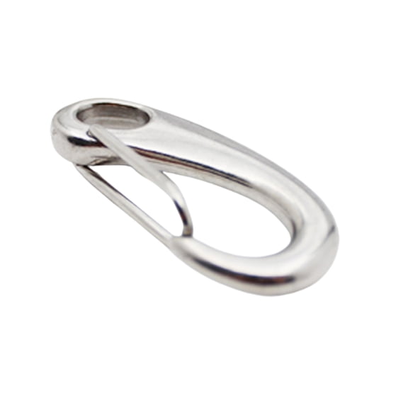 ZPAQI 5 Pcs Eggs Shape Spring Snap Hooks Belt Carabiner Quick Release Fastner Hook