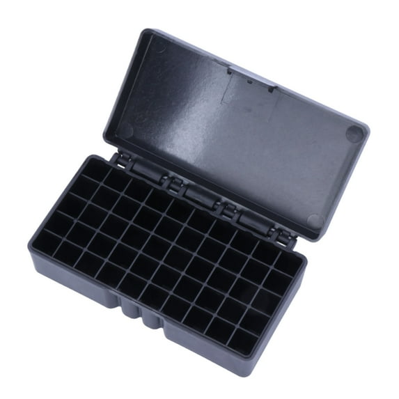 ZPAQI 50 Rounds Ammunitions Box Rifles Cartridges Case Shell Case Box Flip Top Box