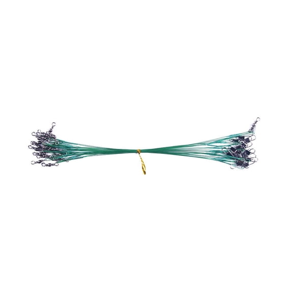 ZPAQI 50Pcs 15cm/20cm/25cm High Strength Fishing Wire Leader Fishing Wire Leader