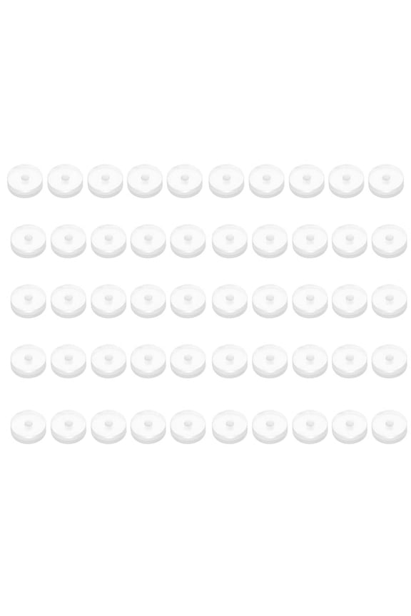 50Pcs Earlobe Support Patches Clear Piercing Disc Easy to Stabilize Earrings