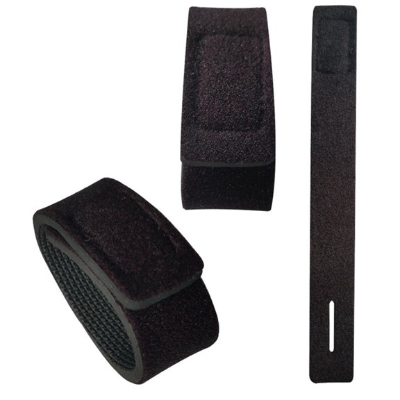 ZPAQI 5Pcs Fishing Rod Pole Carry Strap Slings Adjustable Tackle Holder Hook Loop Tie