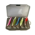 thumbnail image 1 of ZPAQI 5Pcs Metal Baits with Feather Fishing Lure Hard Baits Sequins Artificial Baits, 1 of 12