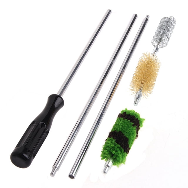 ZPAQI 6Pcs Rod Brush Cleaning Kit Aluminum For 12 GA Gauge Gun Hunting ...