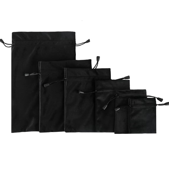 ZPAQI 6pcs Package Bag Drawstring Gift Bags Wedding Jewelry Small Packaging Pouches