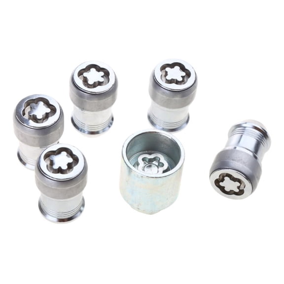 ZPAQI 82215711 Wheel Lock Lug Nuts M14x1.5 Reliable Fixation for Vehicle Maintenance