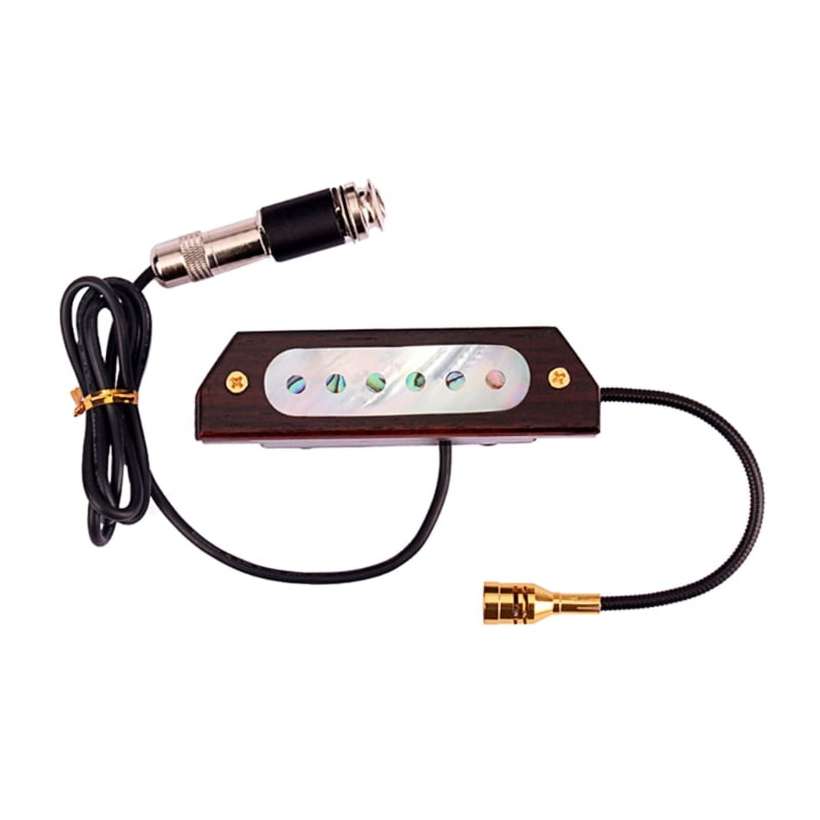 ZPAQI Acoustic Transducer for Acoustic Guitar Magnetic Preamp for Guitar Tone Volume