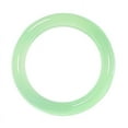 thumbnail image 1 of ZPAQI Acrylic Imitation Jade Rings Statement Dome Thick Finger Rings Party Jewelry, 1 of 21