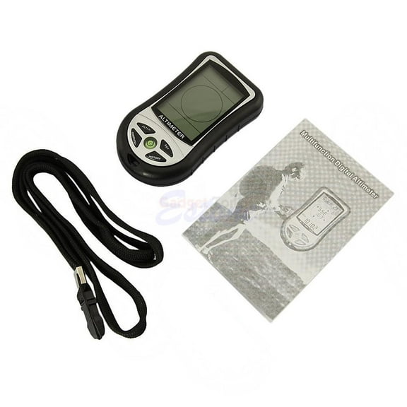 ZPAQI Altimeter Electronic Compass Barometer Thermometer Weather Forecast Thermometer
