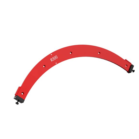 ZPAQI Aluminum Corner Radius Templates Woodworking Inside Outside Corner Large Arcs