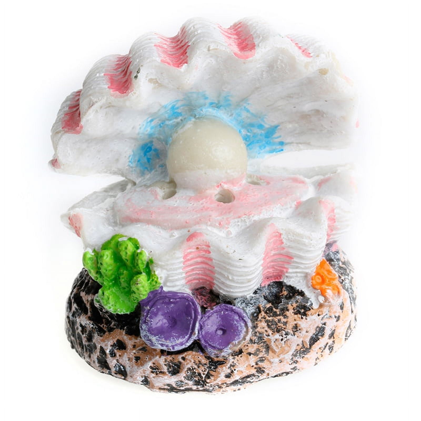 ZPAQI Aquarium Ornament Bubble Stone Bright Color Fake Coral Artificial ...