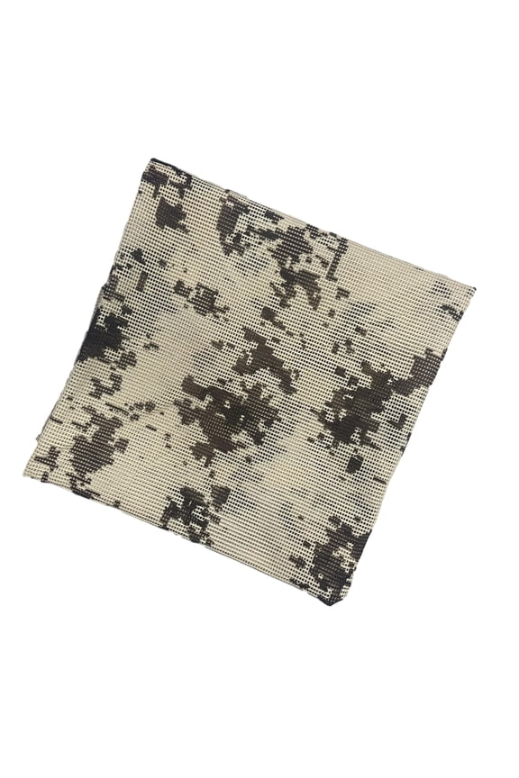 Arab Keffiyeh Shemagh Square Scarf Lightweight Mesh Face Scarf Desert Scarves