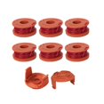 thumbnail image 1 of ZPAQI Auto Feed Spool Line String Grass Trimmer Lawn Mower Thread Spool With Coil Cap, 1 of 13