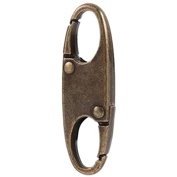 ZPAQI Backpack Zipper Lock Clip Quick Disconnect Carabiner Clip to Keep Zipper Closed