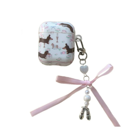ZPAQI Ballet Shoes Bowknot Keychain Pendant Lovely Hanging Decoration Bag Pendant