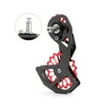 thumbnail image 1 of ZPAQI Bicycle Carbon Fiber Ceramic Rear Derailleur 17T Pulley Guide Wheel Accessories, 1 of 18
