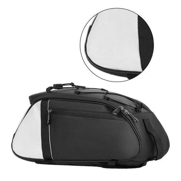 ZPAQI Bikes Trunk Panniers Saddle Carriers with Reflectors Bikes Bag