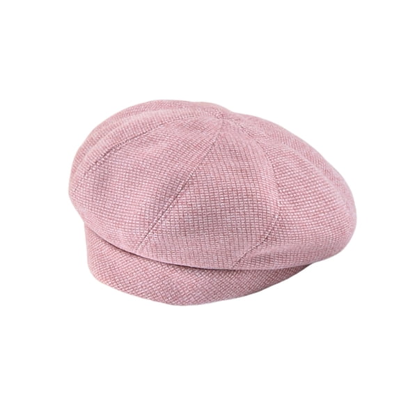 ZPAQI Bird Plaids Hat Vintage Daily Use Bowler Caps Formal Event Beret Hat for Autumn