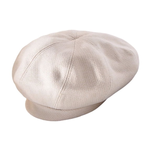 ZPAQI Bird Plaids Hat Vintage Daily Use Bowler Caps Formal Event Beret Hat for Autumn