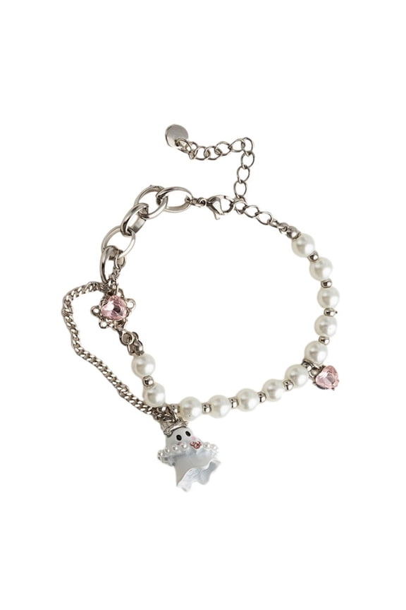 Black White Beaded Bracelets Female Luxury Niche Exquisite High-grade Jewelry