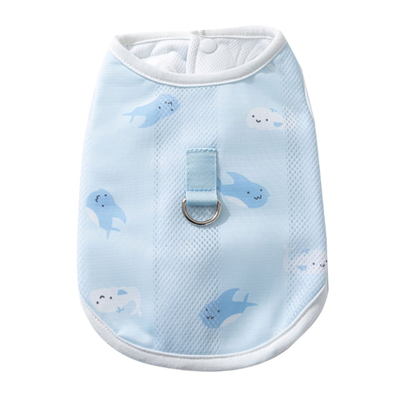ZPAQI Breathable Dog Cooling Clothes Heatstroke Proof Puppy Mesh