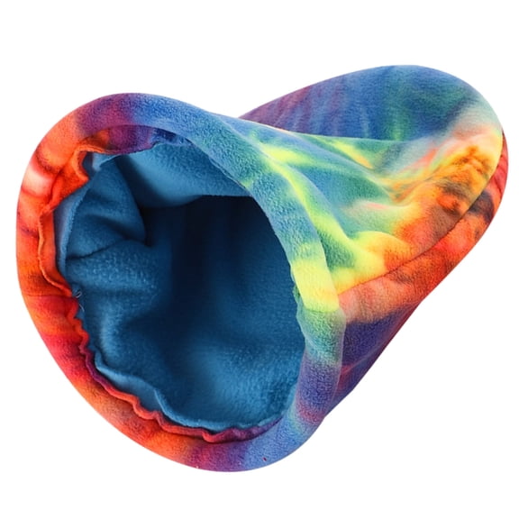 ZPAQI Breathable Guinea Pigs Rainbow Cave Winter Pocket Bed for Sugar Gliders