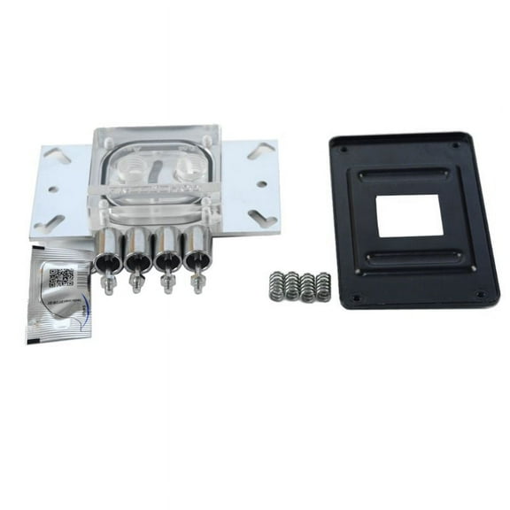 ZPAQI CPU Water Cooling Block with LED Light for AMD Back Plate For AMD AM2 AM3 AM3+