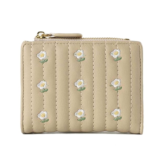 ZPAQI Change Purse Lovely Flower Wallet Purse Small Wallet Coin Bag Short Purse