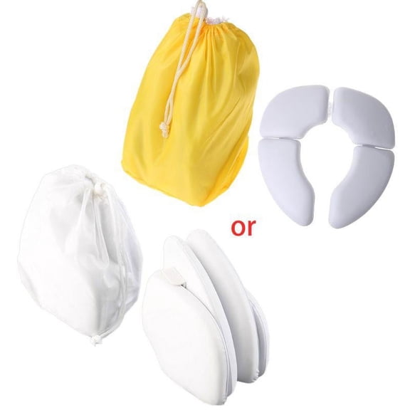 ZPAQI Child Kids Travel Toilet Foldable Potties Infant Portable Folding Potty Seat Mat