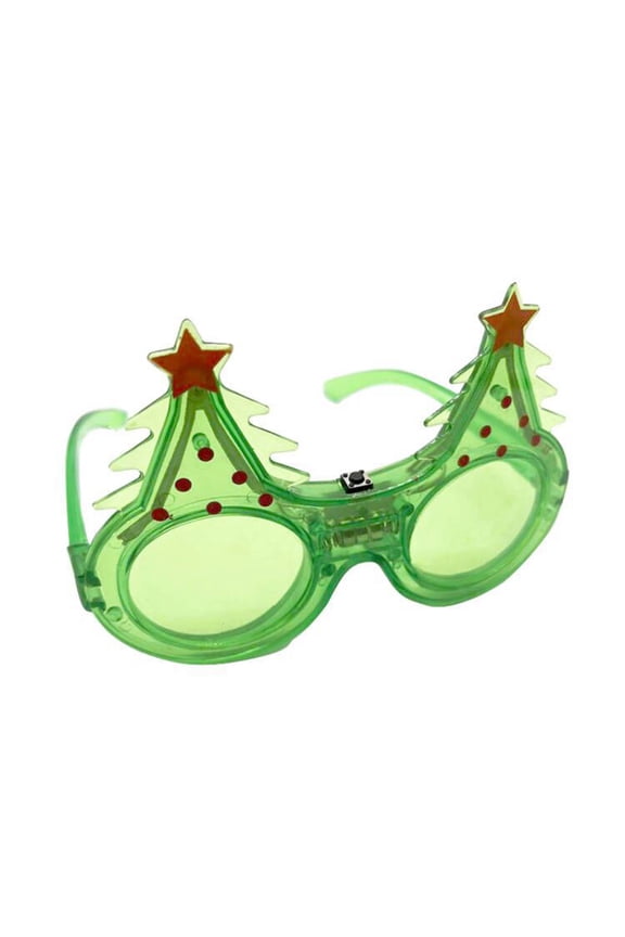 Christmas Party Light Up LED Sunglasses LED Flash Glasses Glitter Eyeglass Gift