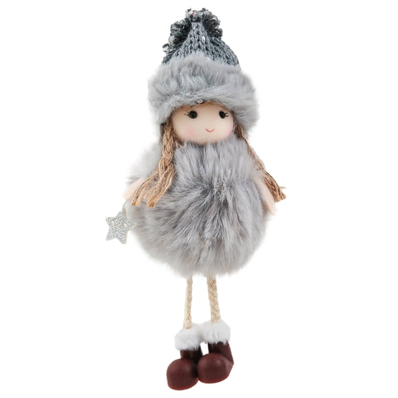 ZPAQI Christmas Plush Elf Hanging Ornament Christmas Crafts Pendant Funny Dolls Decor