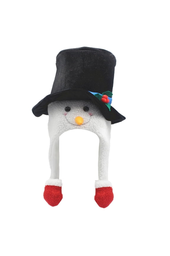 Christmas Top Hat Funny Christmas Hat Christmas Party Hat Funny Snowman Hat