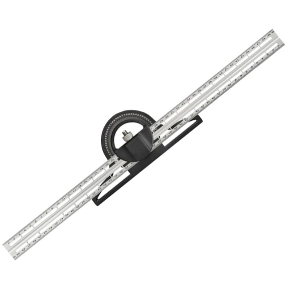 ZPAQI Combination Angles Measuring Square with Clear Scale for Easy Reading Builders